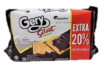 Gery Saluut Chocolate, Sweet Cheese, Coconut, Double Abon, Chocolate Coconut